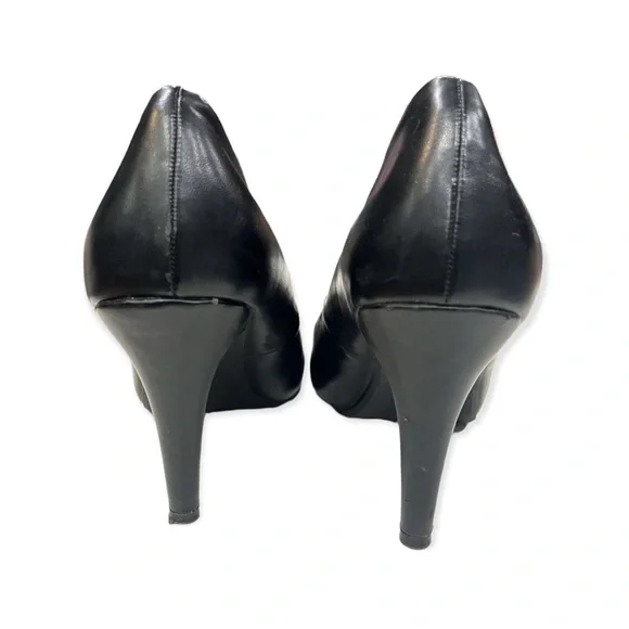 Andrew Geller "Tagalong" classic peep toe pumps - Picture 5 of 5